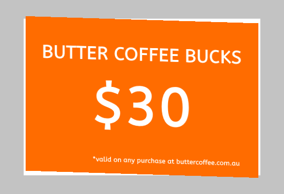 Gift Card Butter Coffee Bucks