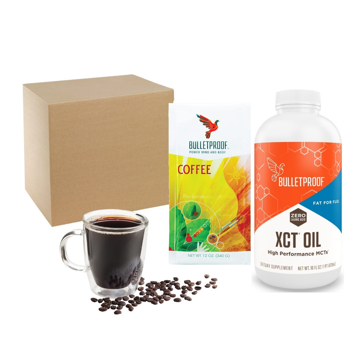 Bulletproof Coffee Starter XCT Kit with MCT oil